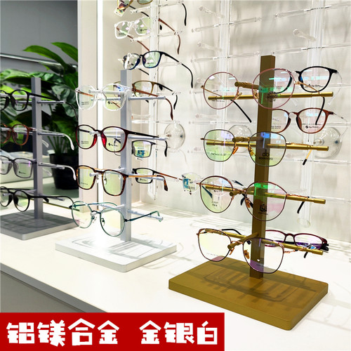 铝合金展示架金银白色