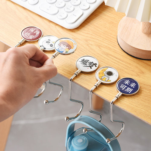 书包挂钩小学生课桌侧边挂包神器