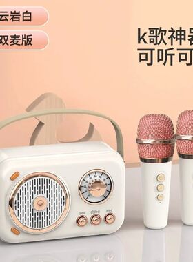 【礼盒装】铂典联名艾硕美B152蓝牙音响家庭KTV卡拉OK迷你k歌音响