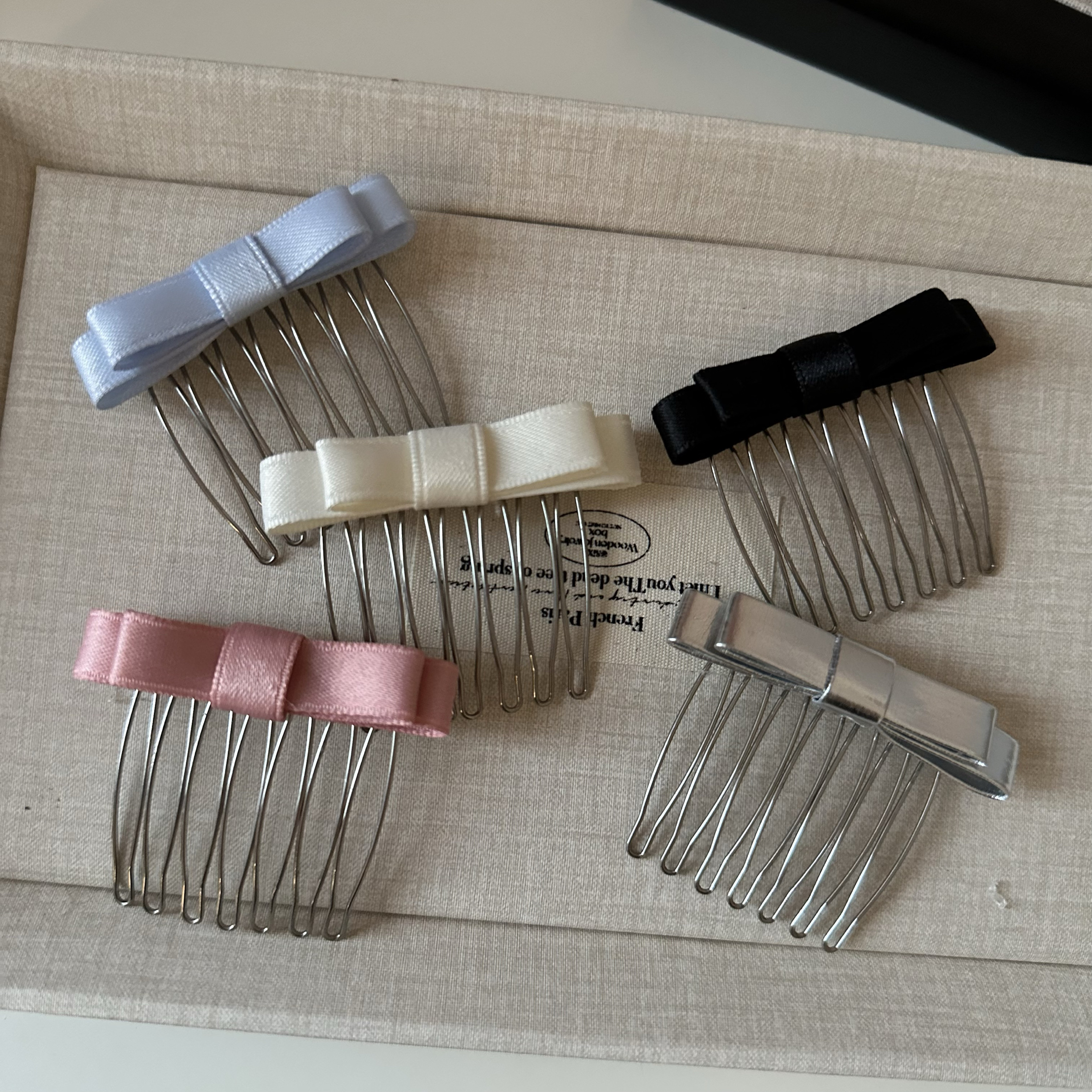 碎发整理神器发卡刘海头发夹子头饰防滑发梳插梳子倒插梳梳子发夹