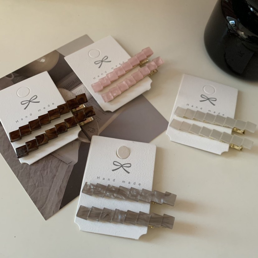 简约气质百搭方块边夹碎发卡子刘海夹日韩网红发饰鸭嘴夹法式发夹,饰品/流行首饰/时尚饰品新,发饰,淘宝优惠券,粉丝福利购,淘宝优惠卷