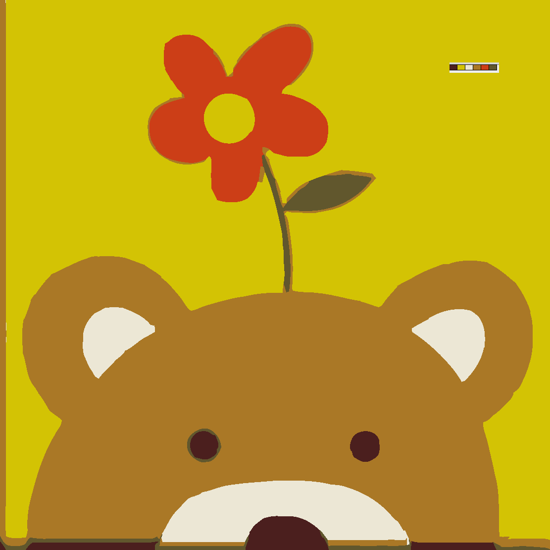 diy数字油画 儿童益智卡通动漫手绘客厅卧室装饰画小熊猫20*20