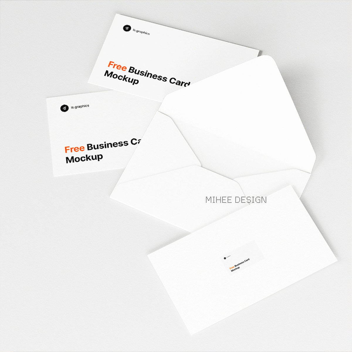 白色高端vi物料名片宣传单品牌vi设计提案场景展示样机模板psd