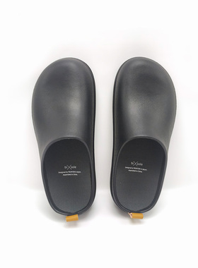 日本bisole包头半拖鞋eva百搭外穿厚底防滑厨师鞋手术拖鞋防水