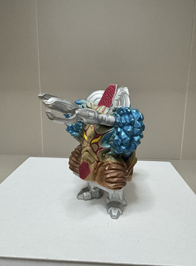 万代正版 戴拿奥特曼 怪兽软胶玩具 三面机械头兽 加拉翁17CM系列