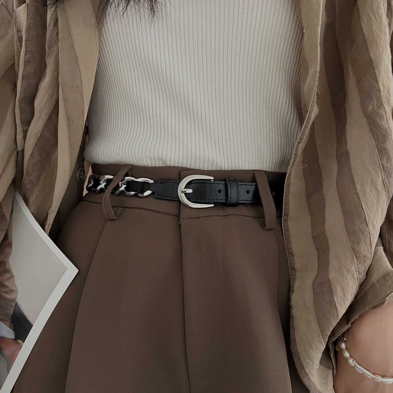 原创拼接腰带女新款银色链条裤带韩版时尚潮配休闲西裤皮带女黑色,服饰配件/皮带/帽子/围巾,腰带/皮带/腰链,淘宝优惠券,粉丝福利购,淘宝优惠卷