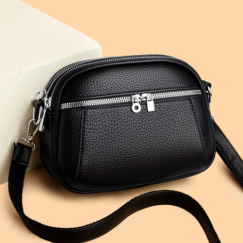 真皮女包2025新款时尚百搭单肩包