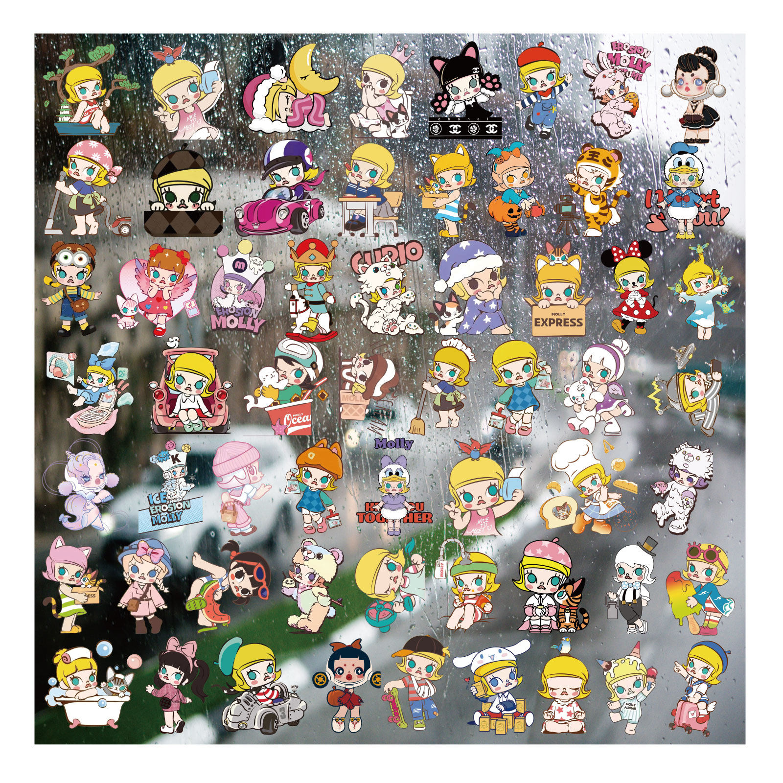 茉莉MollyUV转印贴个性水晶标签户外防水头盔装饰定做图案贴纸,文具电教/文化用品/商务用品,贴纸/立体贴纸,淘宝优惠券,粉丝福利购,淘宝优惠卷