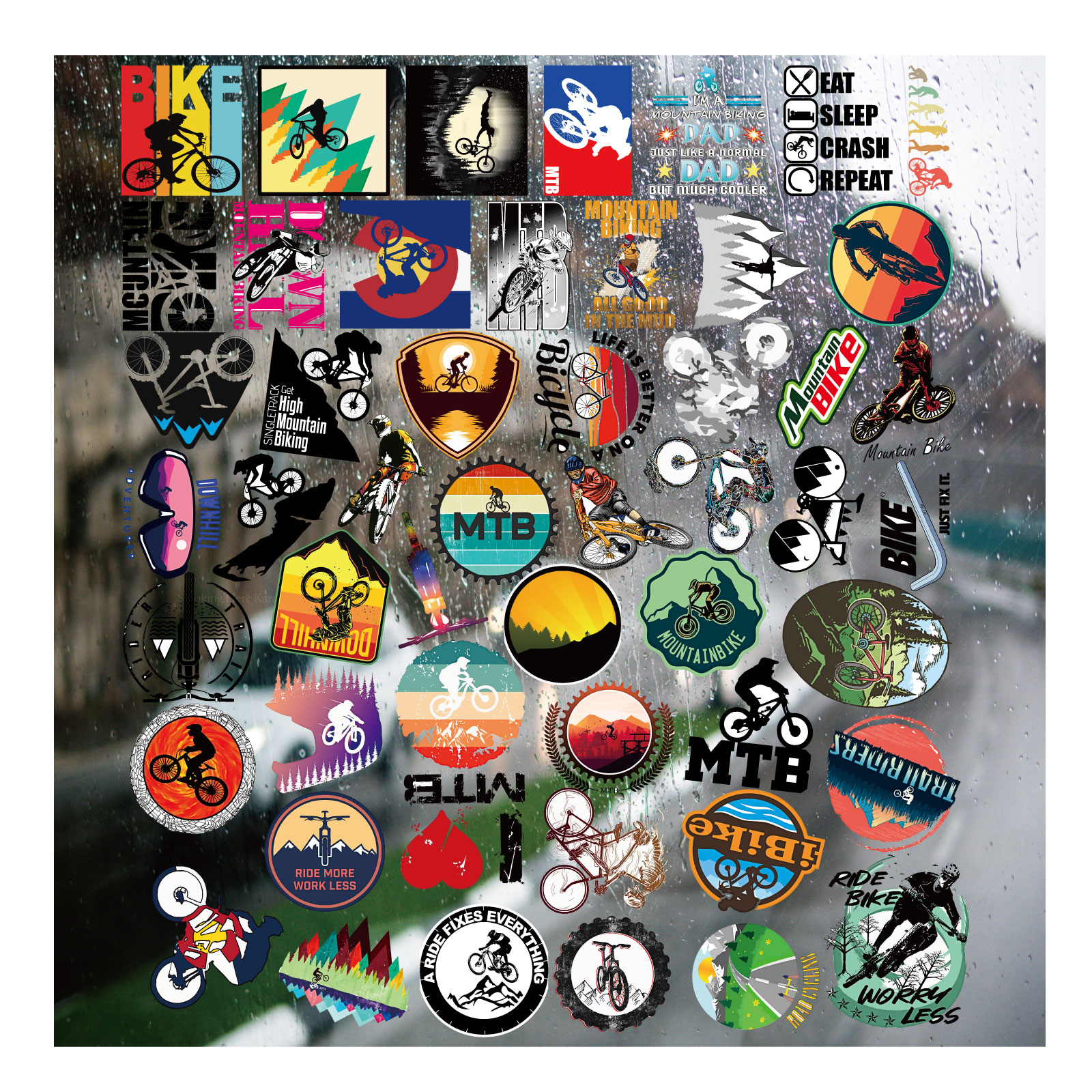 运动系列自行车uv转印贴水晶标签户外防嗮头盔汽车手机壳装饰贴纸