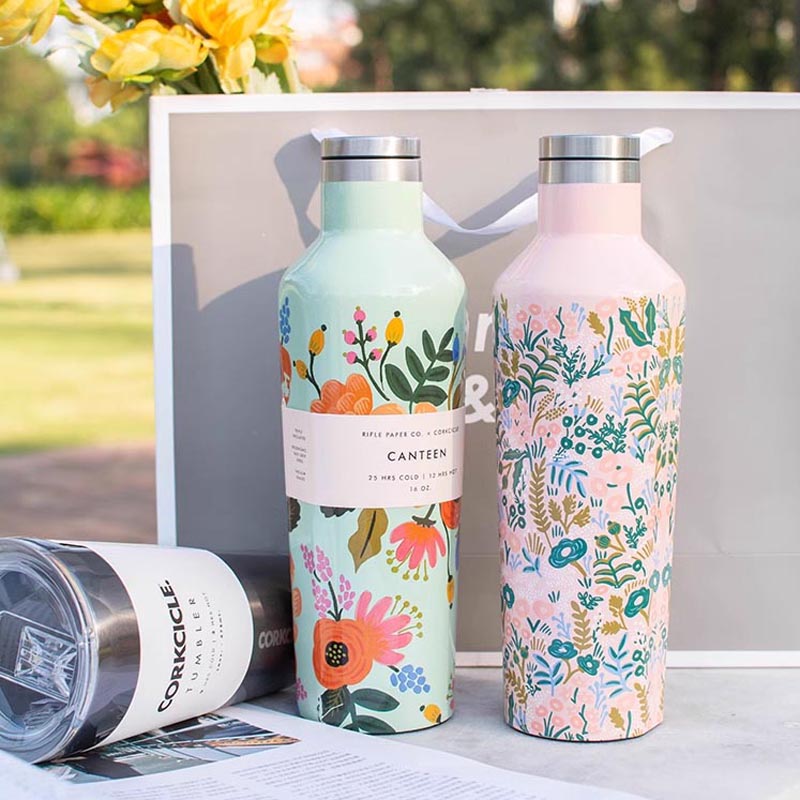 高颜值少女儿礼品保温杯子