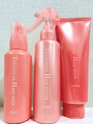 现货Cosme大赏日本Orbis奥蜜思保湿修复精华乳护发乳免洗喷雾发膜