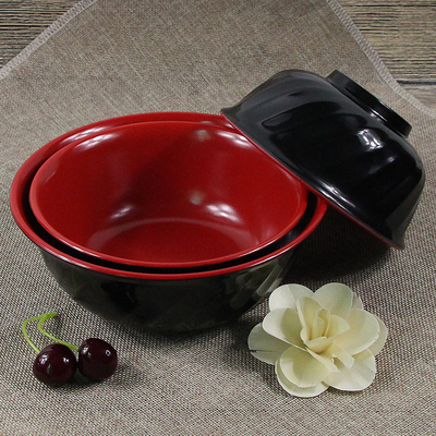 密胺塑料中式风圆底饭店面条汤碗