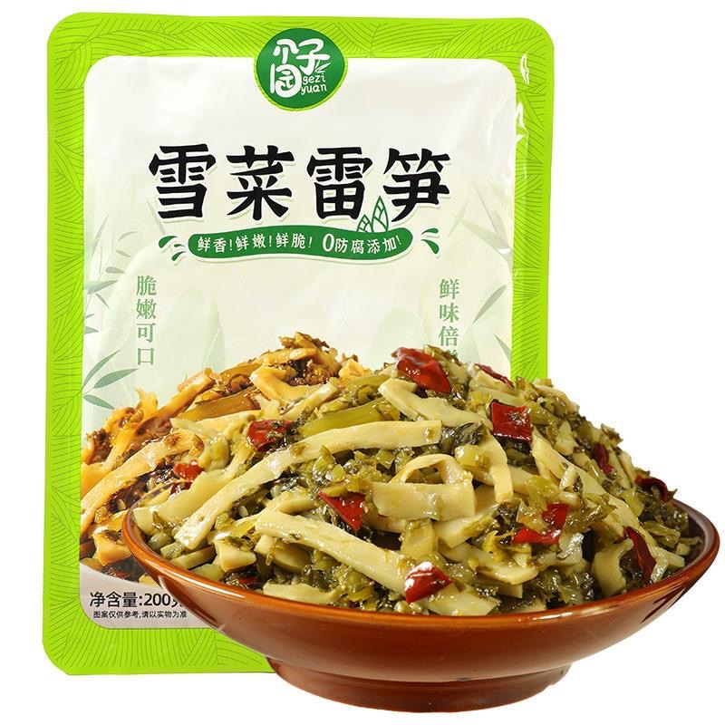 个子园雪菜雷笋酱瓜香嫩鲜嫩笋丝宁波特产炒菜煲汤肉丝面酸菜小笋
