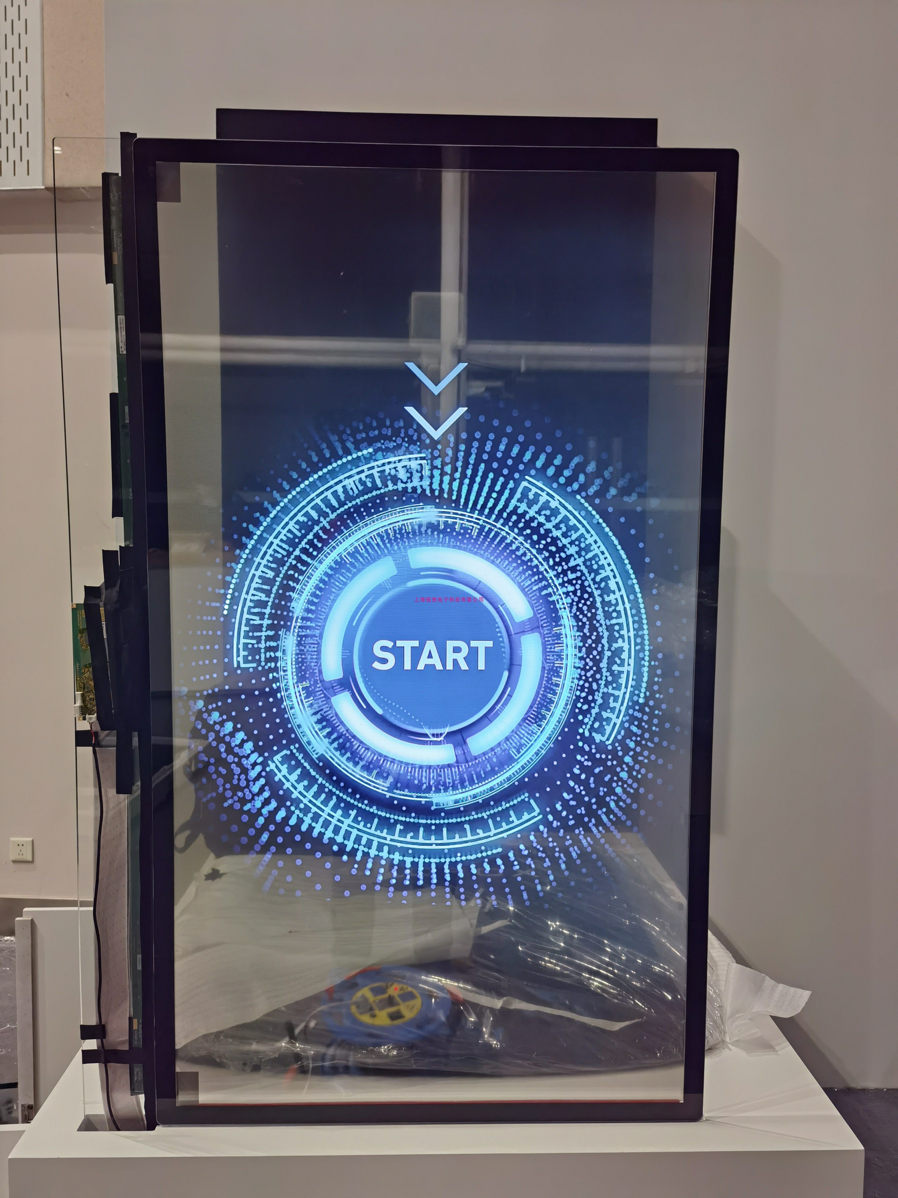 租赁oled透明液晶屏自发光屏透明屏55寸lg透明屏自发光玻璃屏