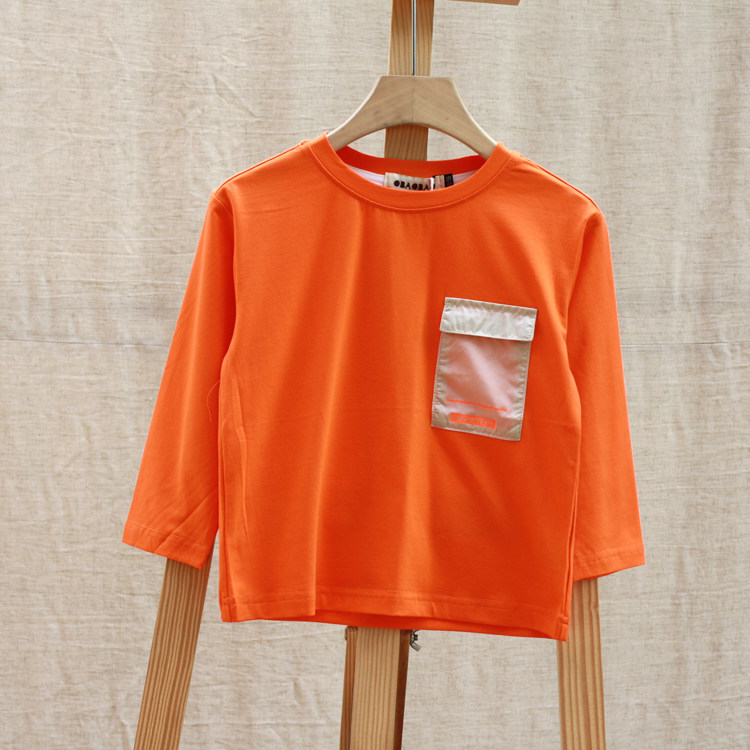 S欧系列80/100春装 品牌童装撤柜折扣/儿童长袖T恤纯棉31409桔,童装/婴儿装/亲子装,T恤,淘宝优惠券,粉丝福利购,淘宝优惠卷