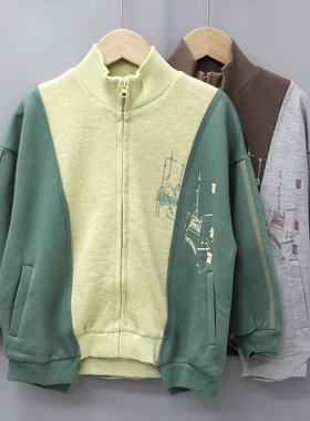 G-古li家110-150春秋 品牌童装折扣/儿童休闲上衣外套62255二色