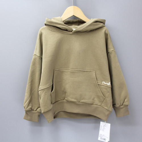 S子cao家120-140春秋品牌童装折扣/中童厚款长袖卫衣休闲58023绿