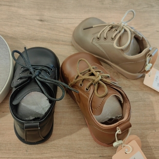 32秋冬 子67 品质童鞋 儿童加绒简单漂亮皮鞋 3三色 折扣 巴du家23