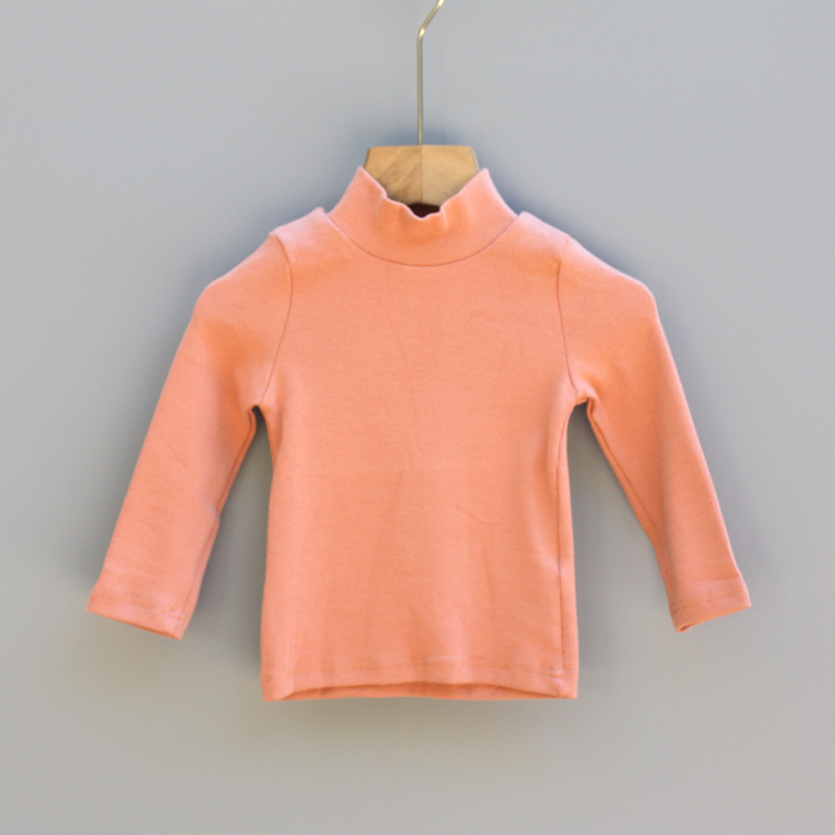 T衣ch家80-110春秋Ⅲ品牌童装折扣/童针织套头长袖打底衫20082粉