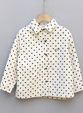 福利T衣ch家110春秋Ⅲ品牌童装折扣/儿童长袖衬衣衬衫91269米