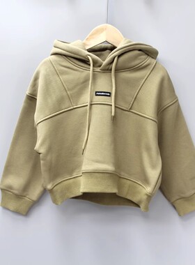 福利RD阿MuA和110-130秋冬 品牌童装折扣/一体绒套头卫衣21562卡