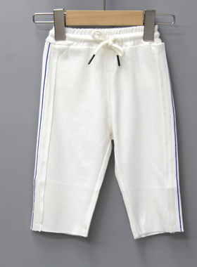 G子系列80-120春秋 品牌童装折扣/儿童纯棉休闲长裤92160白