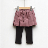 长裤 S拉系列85 P244粉 折扣 女童纯棉中厚裙裤 105春秋装 品牌童装