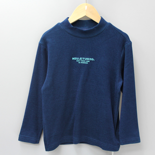 舒适上衣立领打底衫 折扣 62978青 140秋冬品牌童装 KG牛duo家120