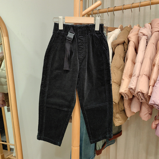 Y家110 儿童休闲梭织长裤 120春秋 折扣 38049瓦灰 品牌童装