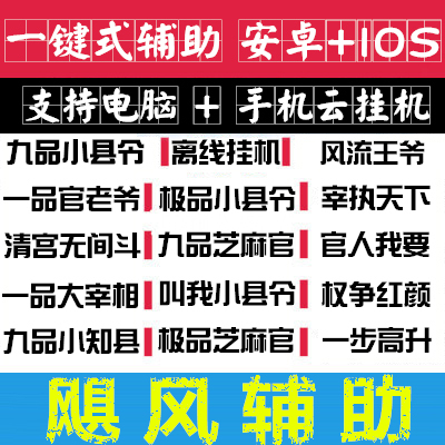 爵爷辅助 飓风辅助  十品芝麻官   一品官老爷  西瓜辅助 爆竹