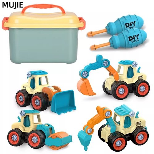 日本进口MUJIE儿童玩具拆卸车