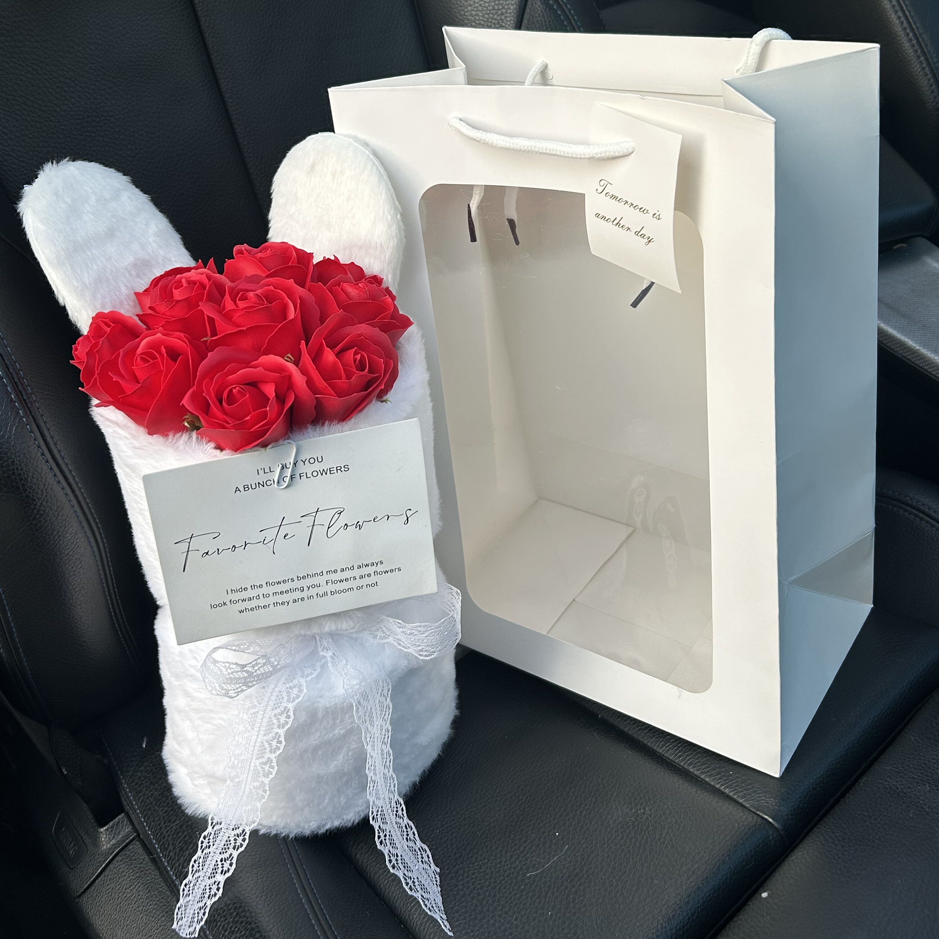 11朵玫瑰香皂花送闺蜜生日礼品仿真花情人节礼物送送女友成品花束