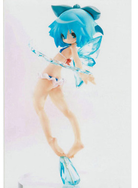 WSMG美少女 手办模型WF东方Project 琪露诺萝莉 GK手办白件模现货