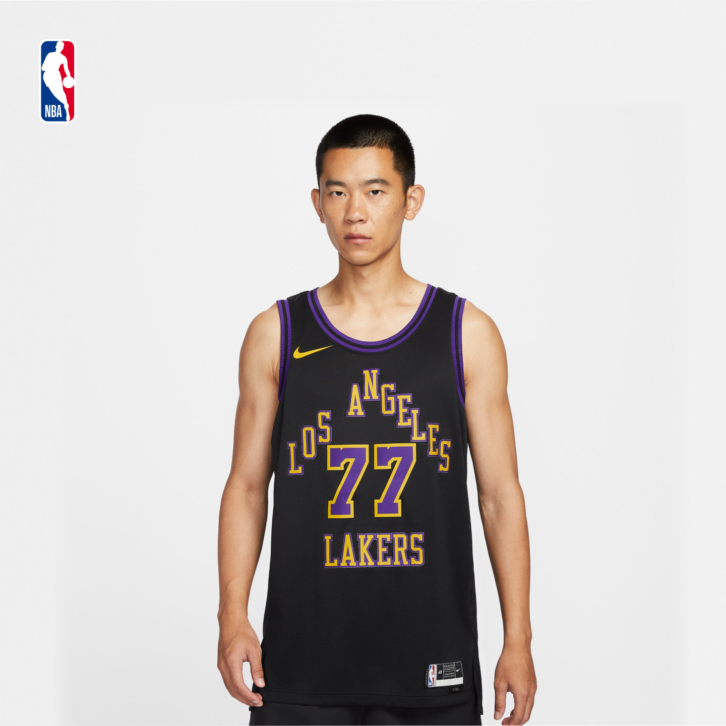NBA官方Nike卢卡东契奇男成人SW速干球衣背心男子运动透气篮球服