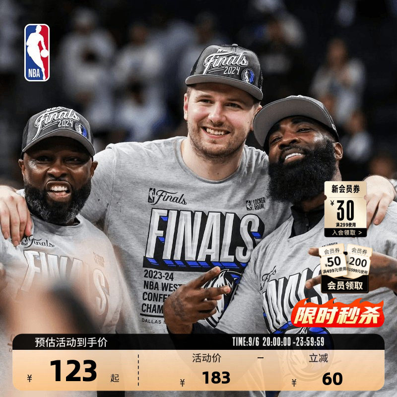 NBA历年冠军纪念T恤合集纯棉图片