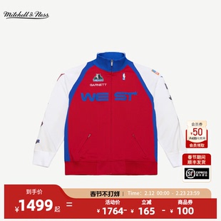 【全明星】NBA官方Mitchell&Ness西部加内特05-06赛季AU夹克男