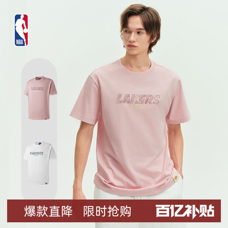 NBA官方湖人/勇士运动T恤短袖图片