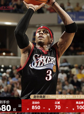 NBAMITCHELL&NESS费城76人艾伦艾佛森00-01赛季Swingman球衣