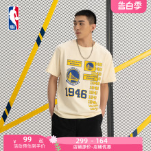 限时特惠 NBA官方正品 男女款 情侣夏季 圆领T恤运动休闲短袖