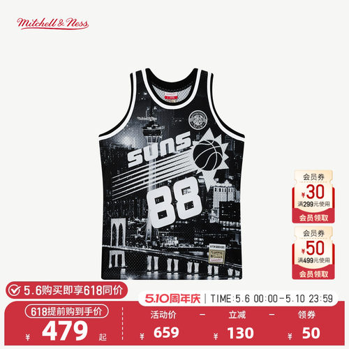 mitchell&ness x 太阳Phoenix Suns x AFGK联名背心