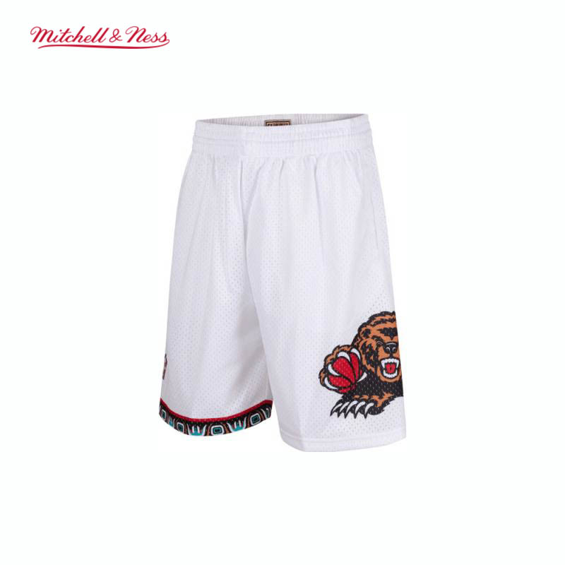 灰熊队1998年sw复古mn篮球球裤