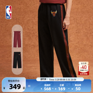 运动休闲针织长裤 MITCHELL&NESS 春季 湖人男女同款 NBA官方公牛