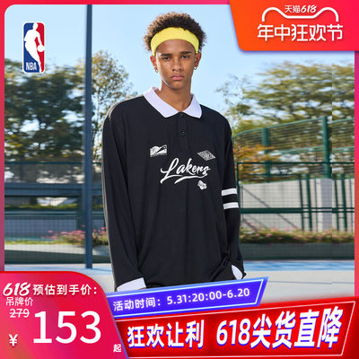 湖人队长袖轻薄长袖NBA