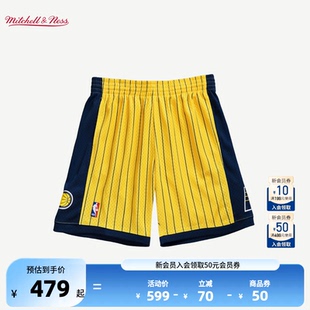 速干透气篮球裤 NBA官方mitchell SW球裤 00赛季 ness步行者99