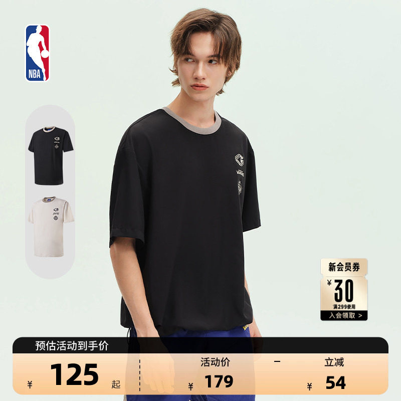 NBA官方湖人/勇士运动休闲T恤图片