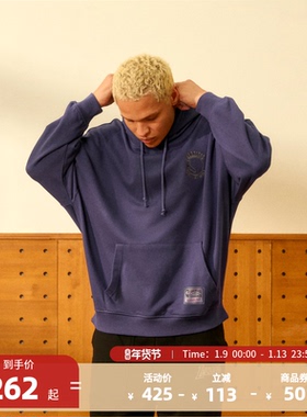 Mitchell&NessNBA勇士/魔术Lifestyle男早秋新品潮流街头连帽卫衣