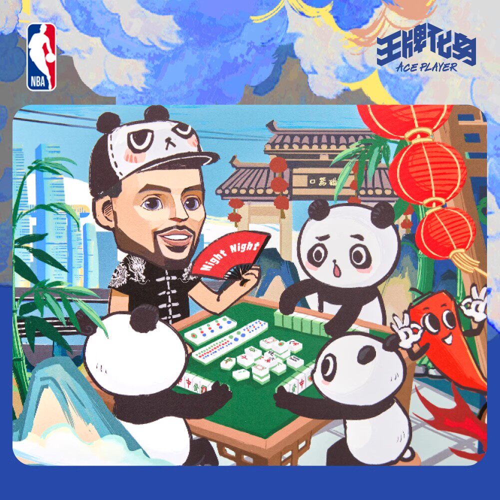 NBA官方王牌化身库里系列盲盒图片