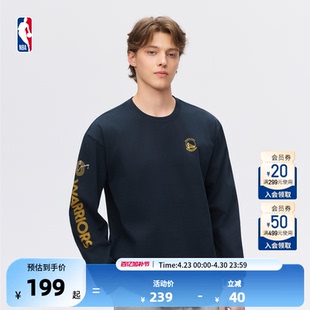 【咪咕】NBA官方库里东契奇詹姆斯春季复古校运会经典百搭长袖T恤