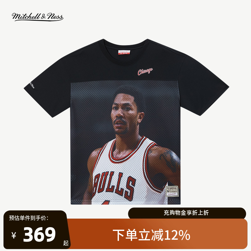 MITCHELL&NESSxDROSE罗斯短袖