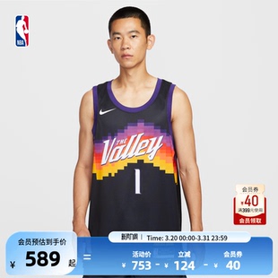 Edition篮球服 德文布克City Nike 耐克Nike耐克官方NBA太阳